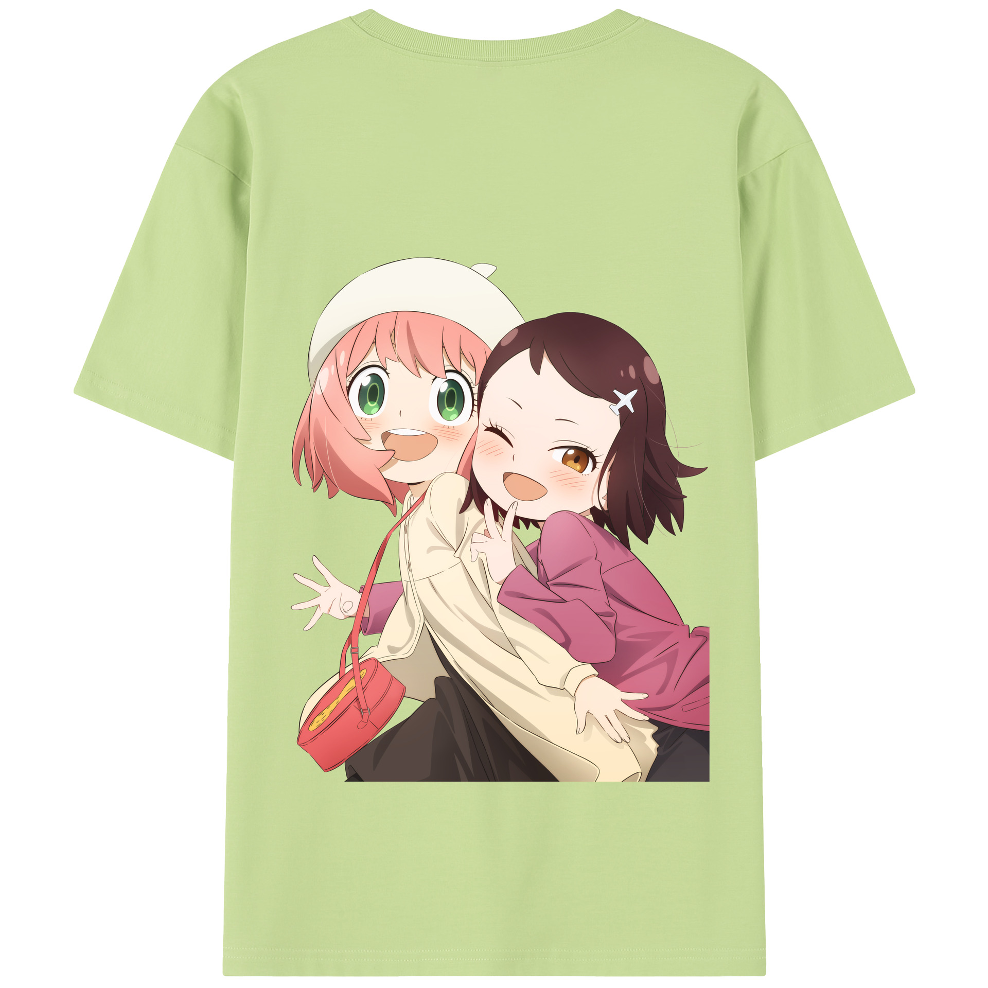 （画像用） SPY×FAMILY间谍家家酒 綿100％半袖Tシャツ（背面プリント）